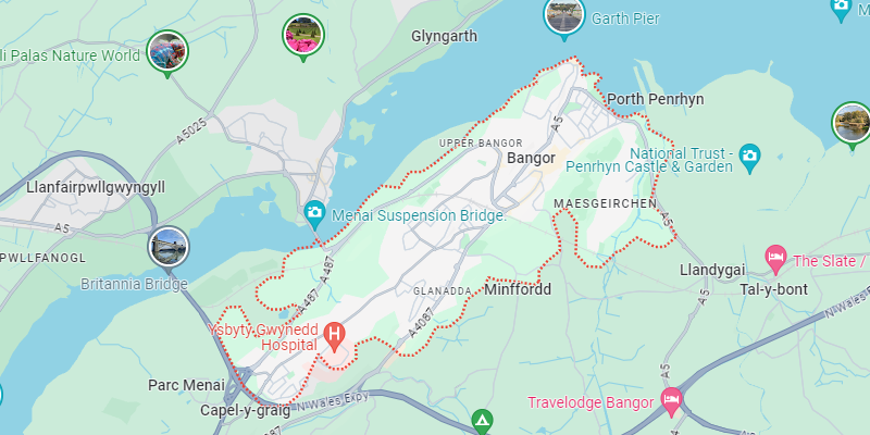 Bangor-Google-Maps