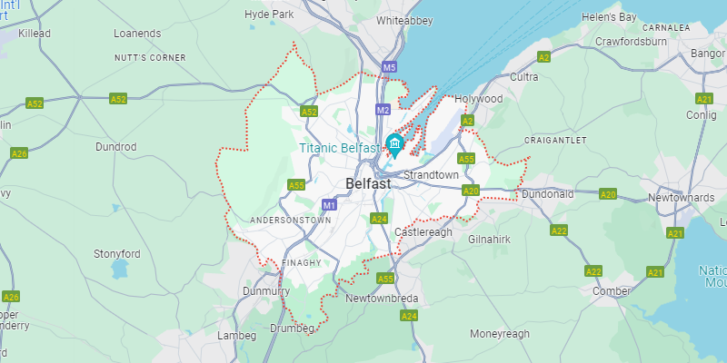 Belfast-Google-Maps