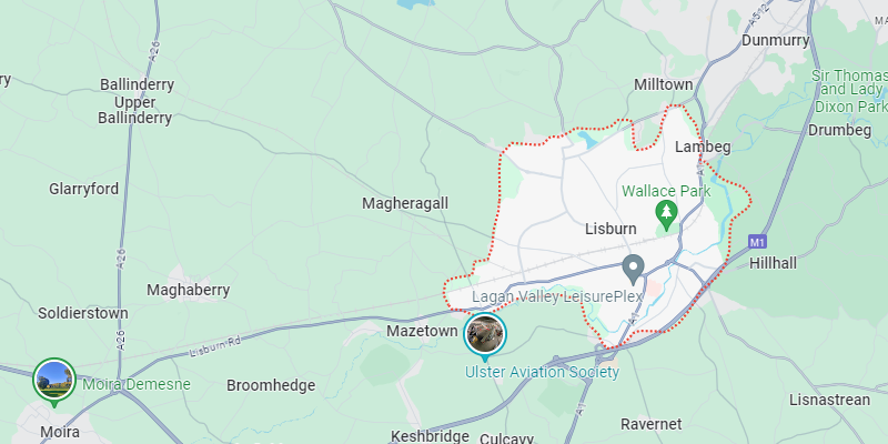 Lisburn-Google-Maps