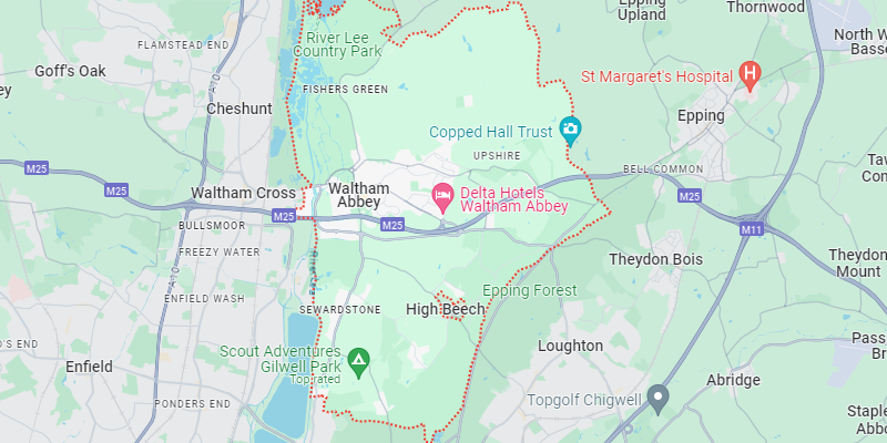 Waltham-Abbey-Google-Maps