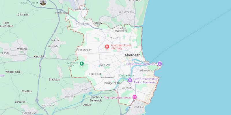 Aberdeen-Google-Maps