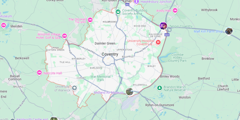 Coventry-Google-Maps