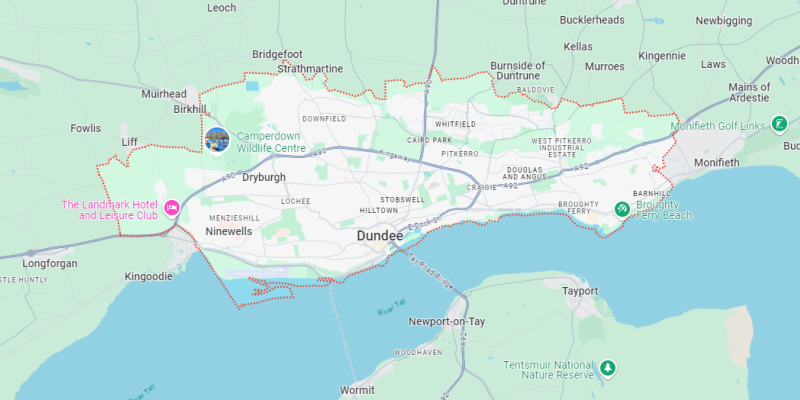 Dundee-Google-Maps