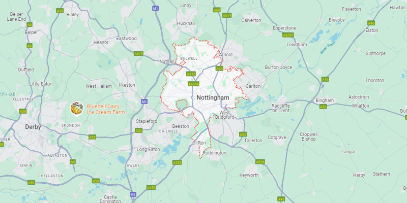 Nottingham-Google-Maps