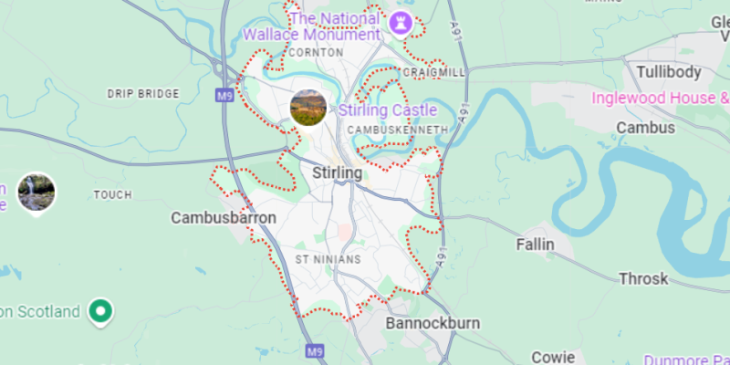 Stirling-Google-Maps